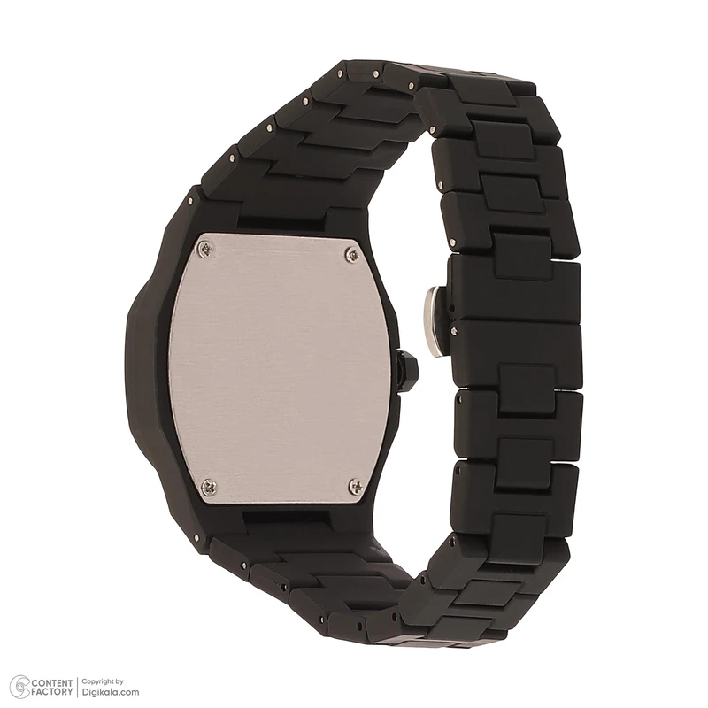 عکس شماره 5 : ساعت مچی عقربه-ای کوارتز مردانه مدل اسپرت بند سبک قفل مخفی کد ۱.۶