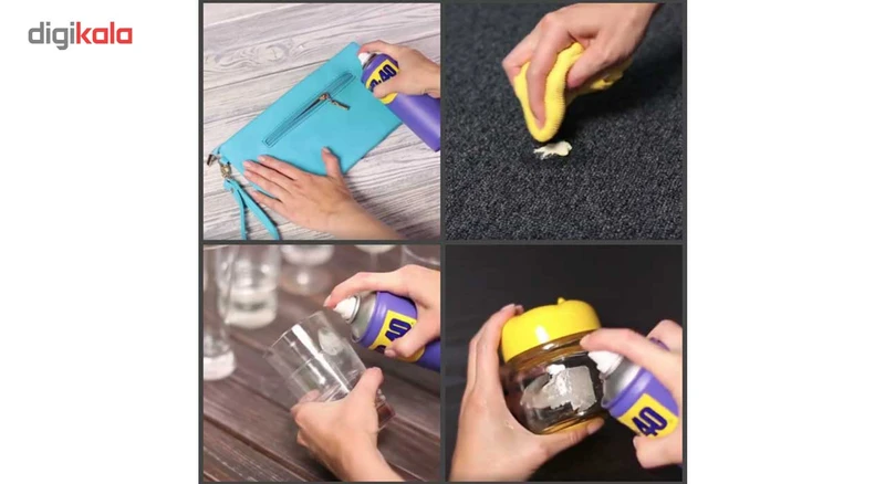 عکس شماره 9 : پک اسپری روان کننده wd-40 مدل gummy حجم 400 میلی لیتر بسته 2 عددی