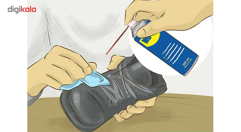 عکس شماره 22 : پک اسپری روان کننده wd-40 مدل gummy حجم 400 میلی لیتر بسته 2 عددی