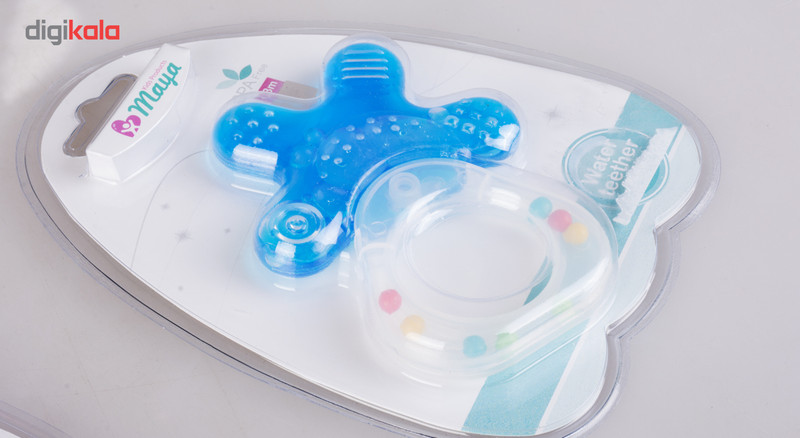 دندان گیر جغجغه ای مایا مدل آبدار کد 002