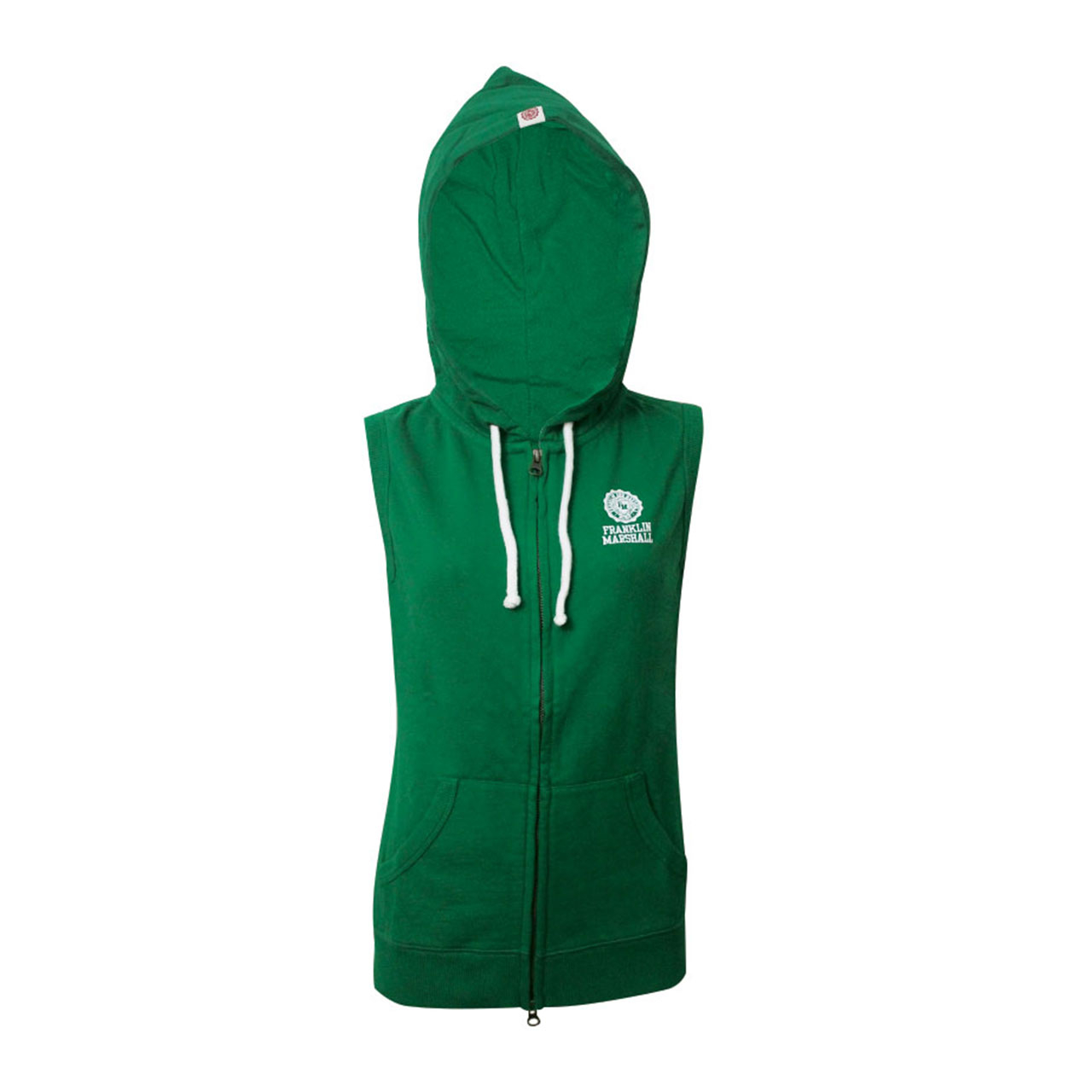 سویشرت زنانه فرانکلین مارشال مدل Zip Hood No Sleeve کد 527G