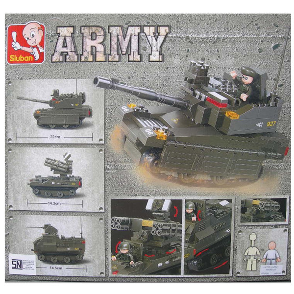 اسباب بازی ساختنی اسلوبان مدل Army Armored Corps United Military Exercise M38 B6800