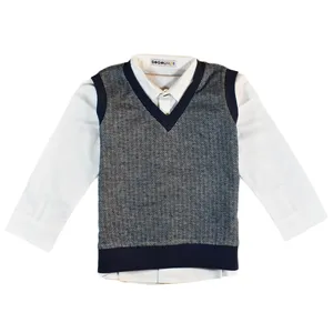 پیراهن و جلیقه سوگلی مدل ClassicNavy