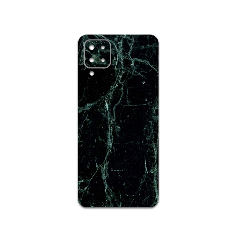 برچسب پوششی ماهوت مدل Graphite-Green-Marble مناسب برای گوشی موبایل سامسونگ Galaxy F12