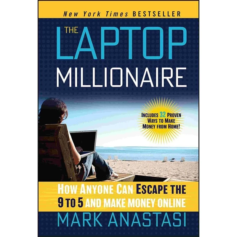 کتاب The Laptop Millionaire اثر Mark Anastasi انتشارات Wiley