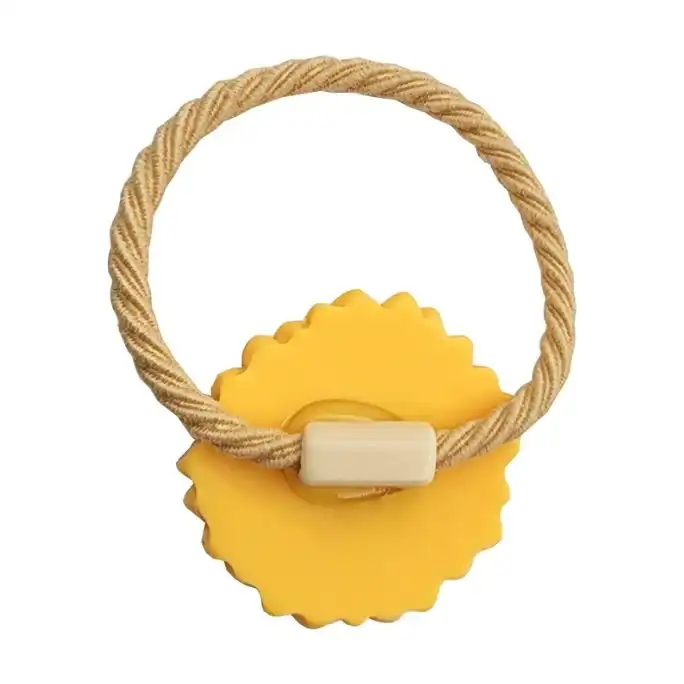 کش مو زنانه مدل آفتابگردان بسته 30 عددی