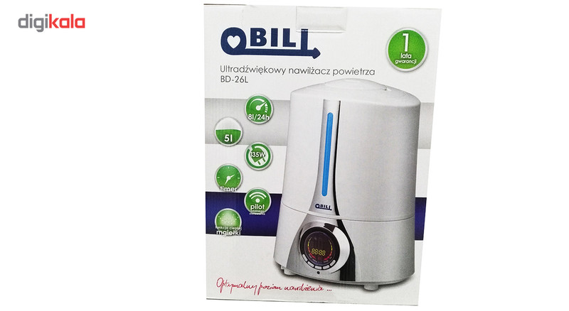 بخور سرد و ولرم 5لیتری کیو بیل مدل BD-26L