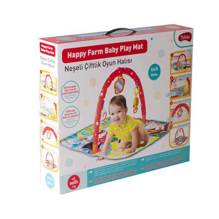 تشک بازی کودک طرح مزرعه شاد مدل FR58451 تشک بازی کودک طرح مزرعه شاد مدل FR58451