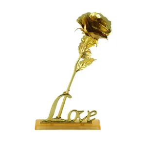 گل مصنوعی مدل پایه دار love