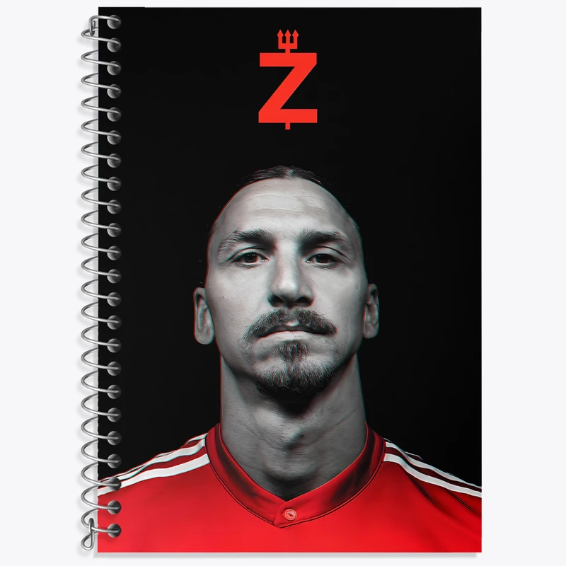 دفتر نت موسیقی 50 برگ خندالو طرح زلاتان ابراهیموویچ کد N2802