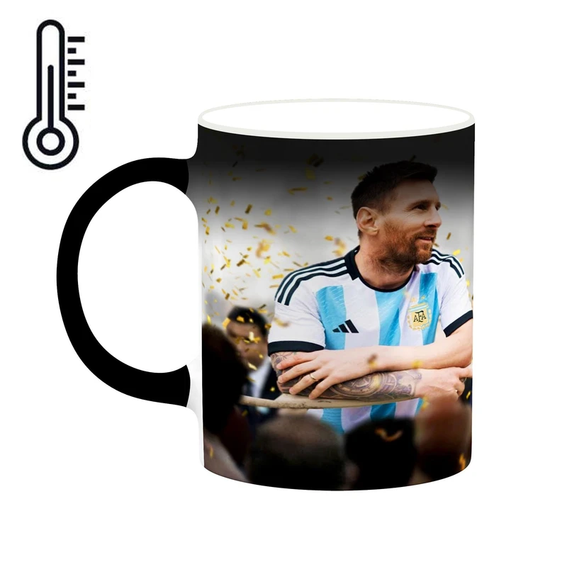 ماگ حرارتی کاکتی طرح Leo Messi لئو مسی مدل mgh42313