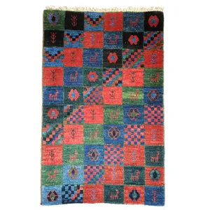 گبه دستباف لاکچری اچ کی کد GB-29