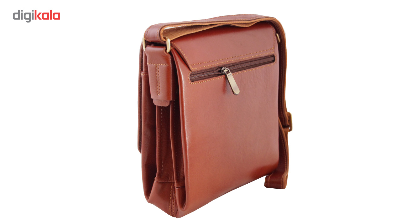 ADINCHARM natural leather satchel, Model DG39