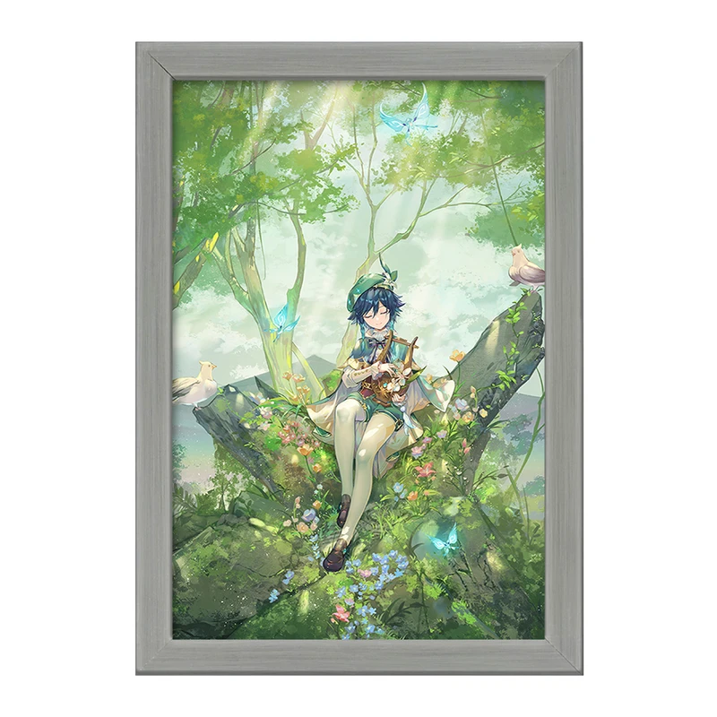 تابلو خندالو طرح بازی گنشین ایمپکت Genshin Impact کد 25661