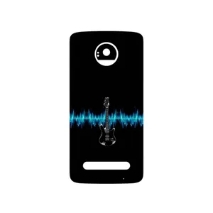MAHOOT Electric Guitar Cover Sticker for Motorola Moto Z2 Play