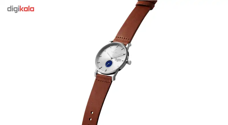 ساعت مچی عقربهای تریوا مدل Blue eye falken با یک بند اضافی