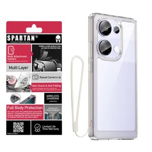 Spartan Airbag Space Strap Cover for Xiaomi Redmi Note 13 4G