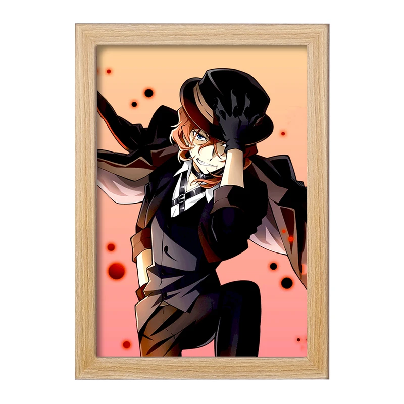 تابلو خندالو مدل چویا سان انیمه سگ های ولگرد بانگو  کد 15662