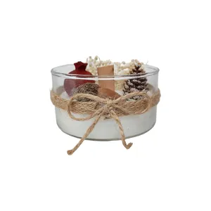 شمع دست ساز مدل برفی یلدا