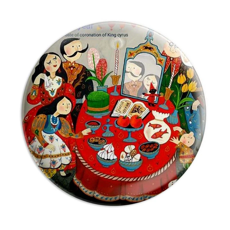 مگنت پرمانه طرح عید نوروز کد pmag.1339
