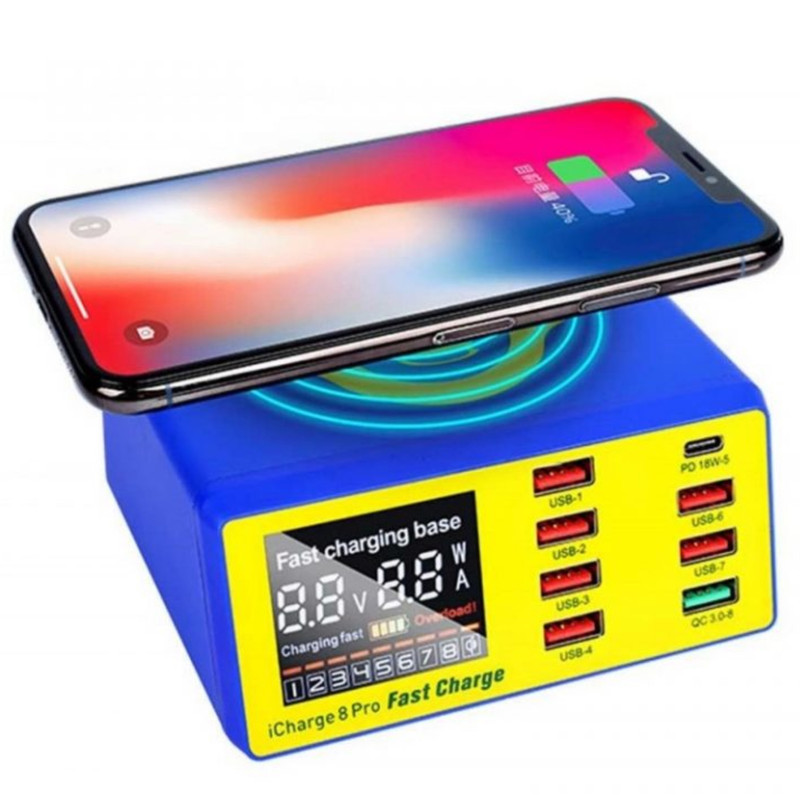 تستر و شارژر مدل iCharge 8 Pro