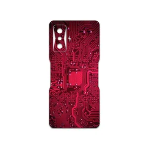 MAHOOT Red-Printed-Circuit-Board Cover Sticker for Xiaomi Poco F4 GT 5G