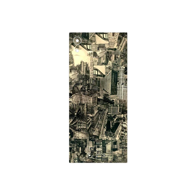 برچسب پوششی ماهوت مدل Collage of Skyscraper مناسب برای گوشی موبایل سونی Xperia XA1