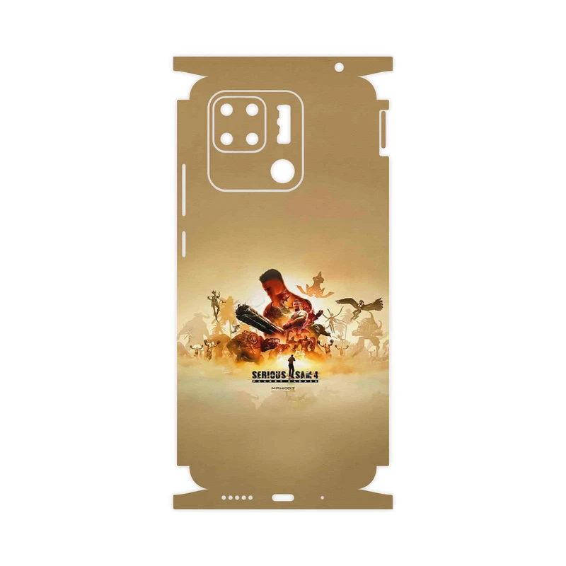 برچسب پوششی ماهوت مدل Serious Sam Game Series-FullSkin مناسب برای گوشی موبایل شیائومی Redmi 10C