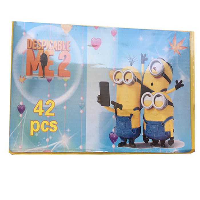 بسته رنگ آمیزی لیدر مدل MINIONS کد 2022 مجموعه 42 عددی بسته رنگ آمیزی لیدر مدل MINIONS کد 2022 مجموعه 42 عددی