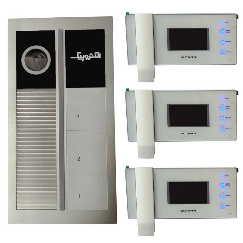 دربازکن تصویری الکتروپیک مدل 1096 کد 1071 مجموعه 4 عددی