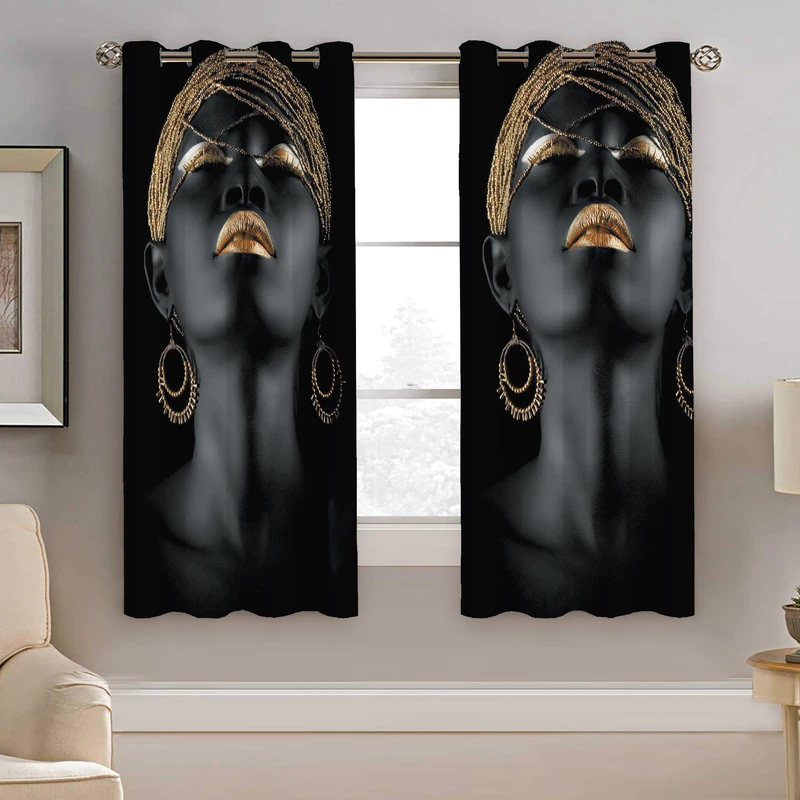 پرده نیروانا طرح  چهره مدل هازان کد 8866 سایز 140×200 سانتی متر