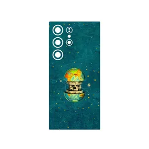 MAHOOT Collage of Earth Face Cover Sticker for Samsung Galaxy S24 Ultra