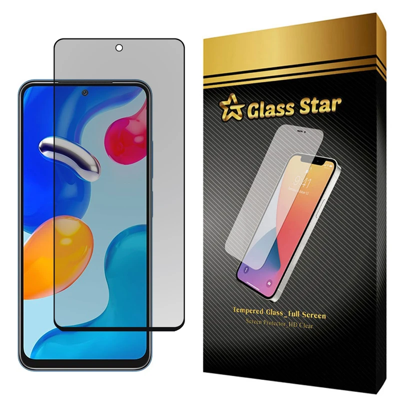 محافظ صفحه نمایش حریم شخصی گلس استار مدل PFG مناسب برای گوشی موبایل شیائومی Redmi Note 11S