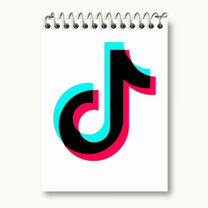 دفتر یادداشت 50 برگ خندالو مدل تیک تاک Tik Tok کد 8448