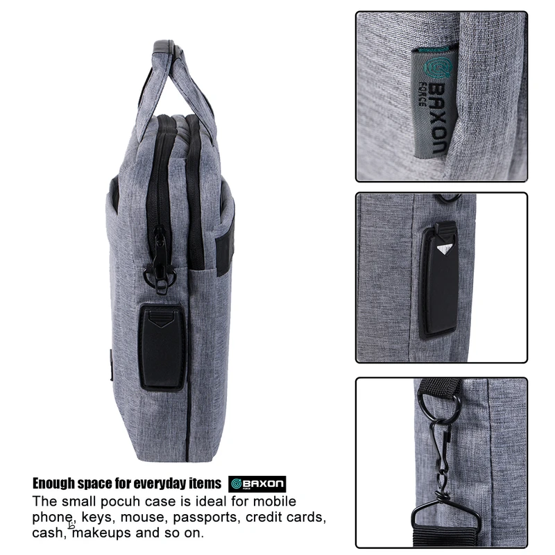 عکس شماره 12 : کیف لپ تاپ بگسون فورس مدل rct-3301 مناسب برای لپ تاپ 14.1 تا 15.6 اینچی