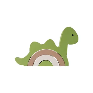 استند رومیزی کودک طرح پازل دایناسور مدل MKT16-N