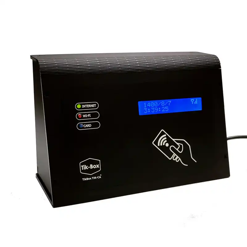 دستگاه حضور و غیاب تیک باکس مدل +Tik-Box TIK-CA