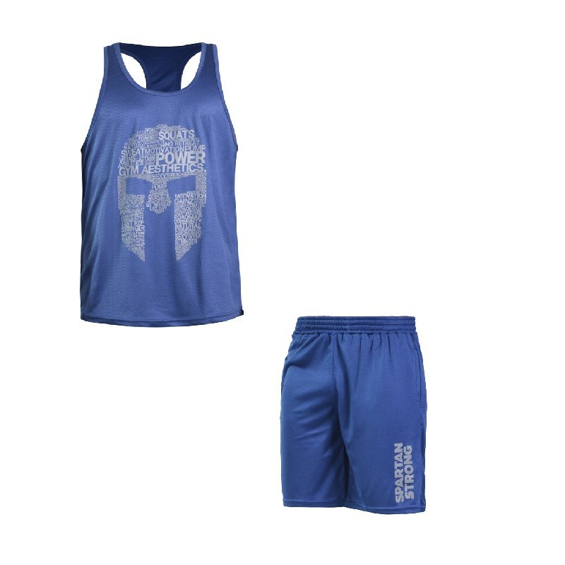 ست تاپ و شلوارک ورزشی مردانه مدل GS-M-PY-236524