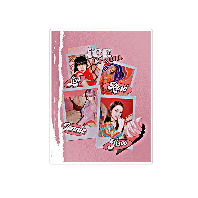 استیکر تزئینی موبایل و تبلت ماسا دیزاین مدل stkv0412 طرح pink