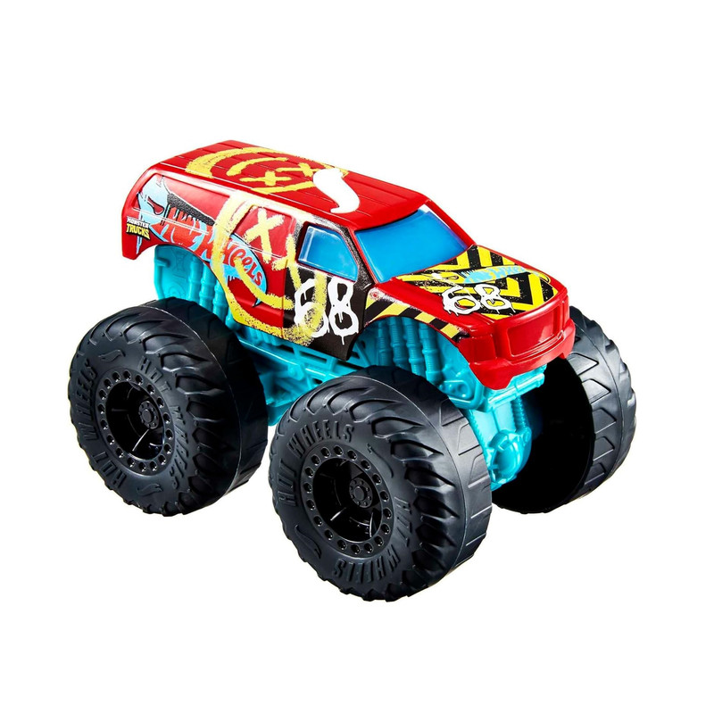 ماشین بازی هات ویلز مدل Roarin Wreckers کد HDX60 - HDX66