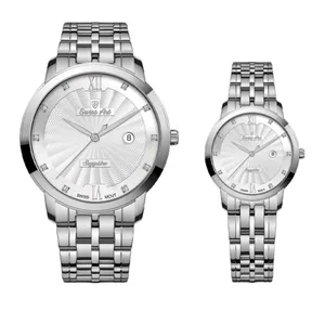 ست ساعت مچی عقربه‌ای زنانه و مردانه سوئیس آرت مدل sw9034