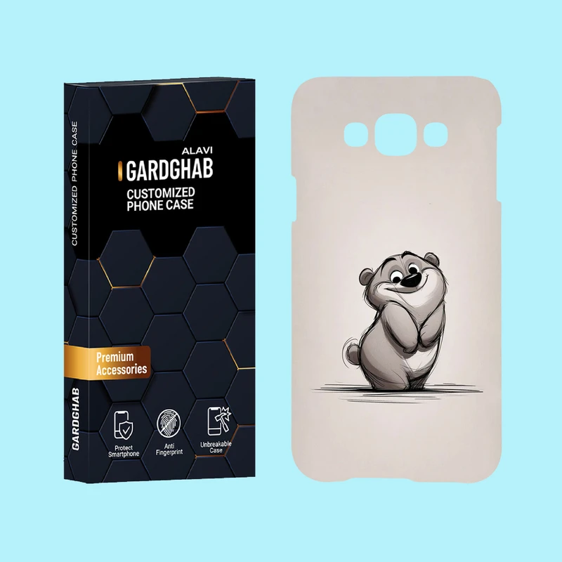 کاور گارد قاب علوی مدل کارتنی و انیمه مناسب برای گوشی موبایل سامسونگ Galaxy E7 2015