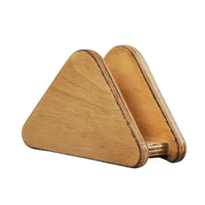 جا دستمالی کاغذی گردو مدل چوبی JD03