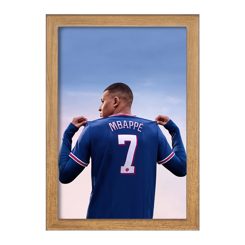 تابلو خندالو مدل کیلیان امباپه  کد 14026