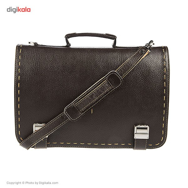 کیف اداری چرم طبیعی گالری کهن چرم مدل L30