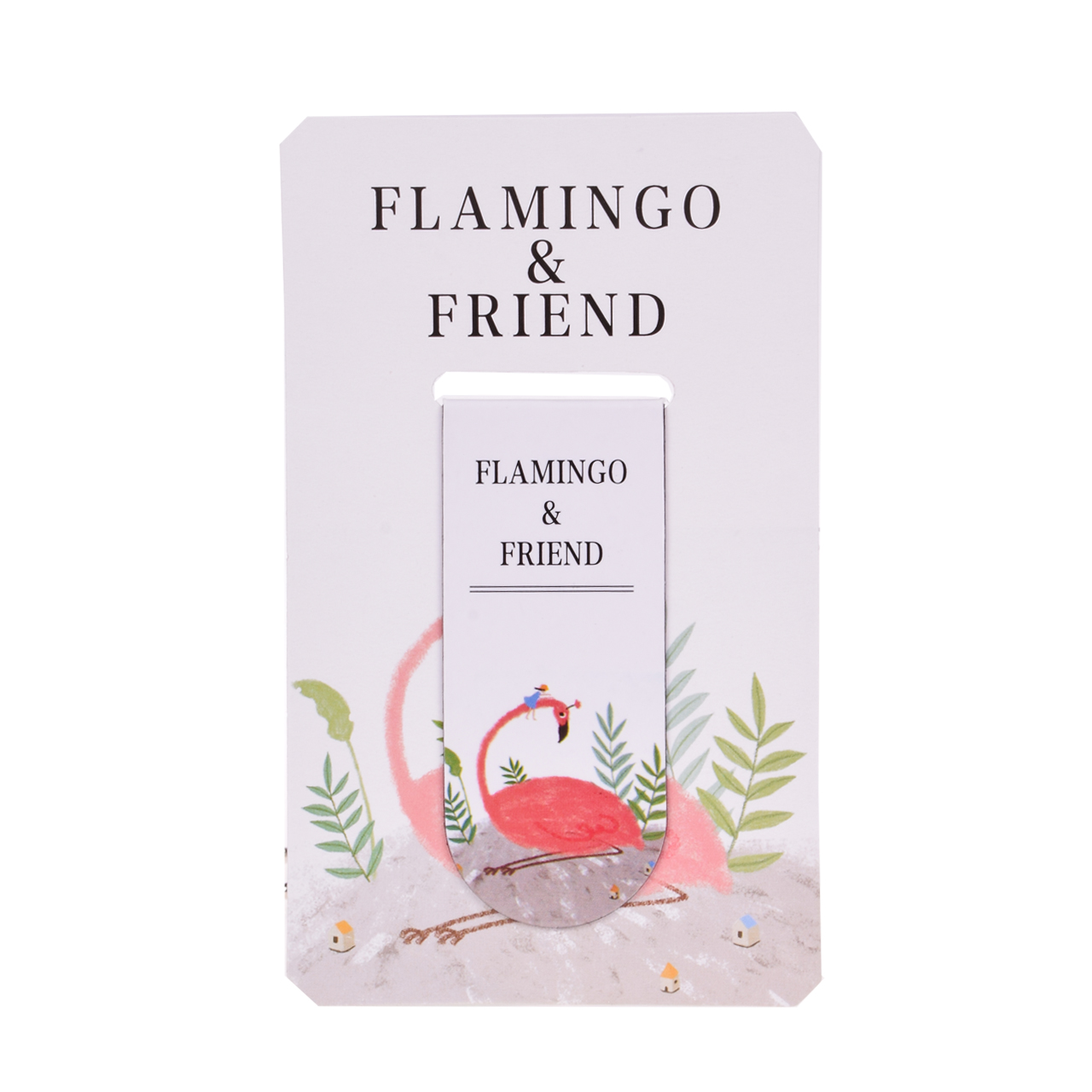 نشانگر کتاب مگنتی مدل Flamingo and friend 1