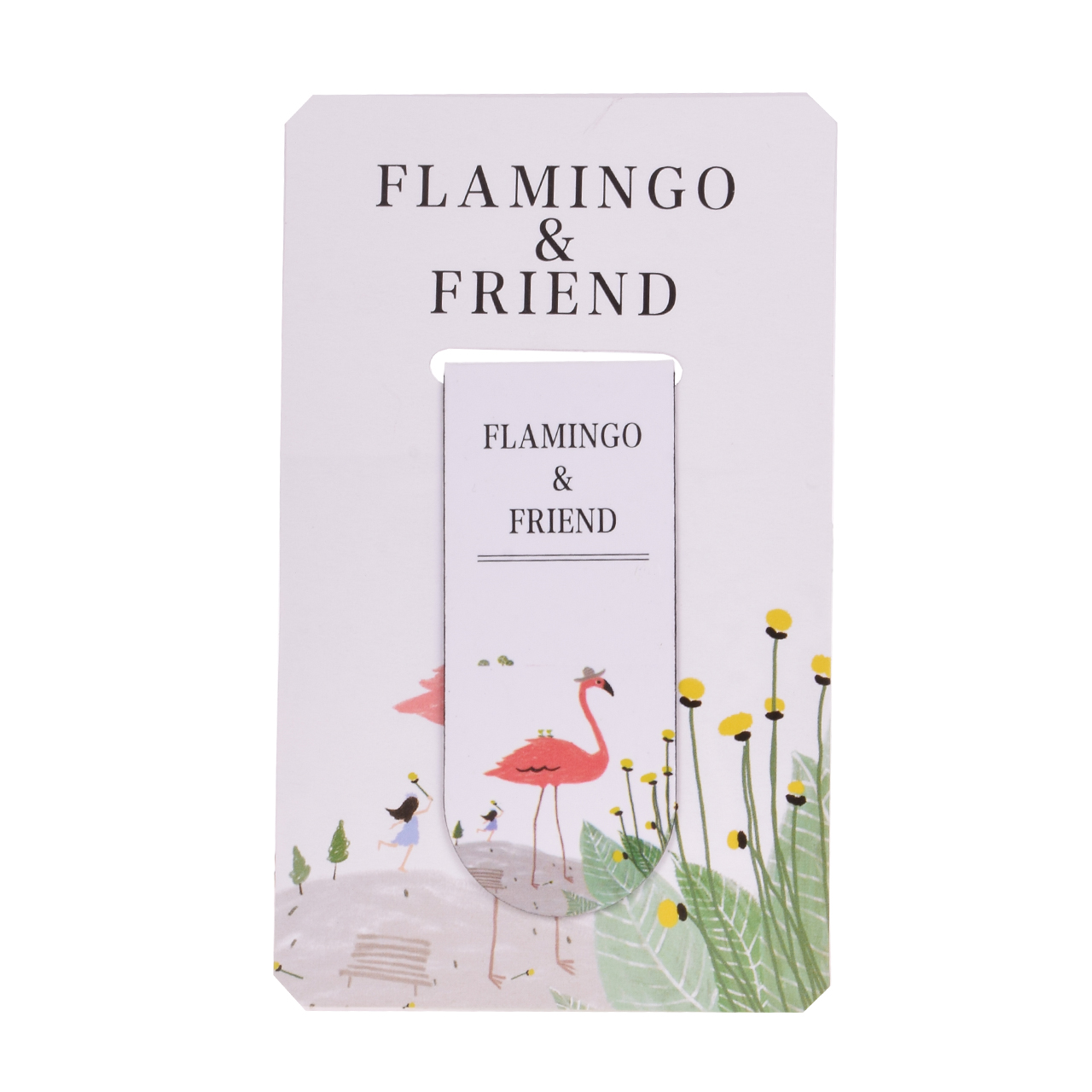 نشانگر کتاب مگنتی مدل Flamingo and friend 4