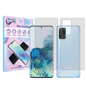 Bingo Tough model matte screen protector suitable for Samsung Galaxy S20 Plus mobile phone along with the back protector