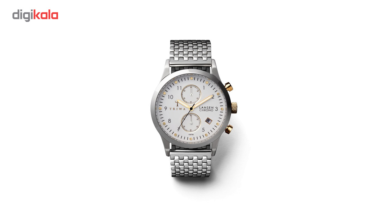 ساعت مچی عقربه ای تریوا مدل Ivory Lansen Chrono