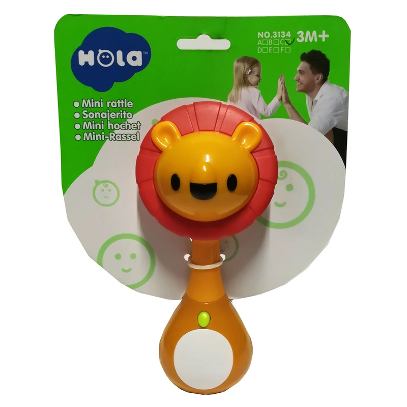 جغجغه هولا مدل شیر